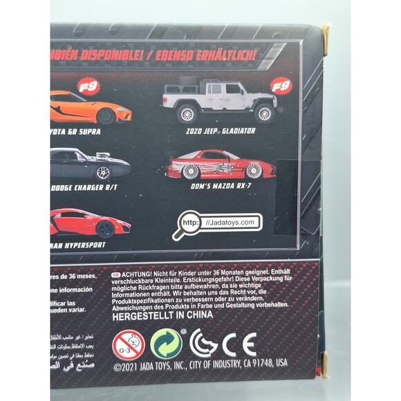 Fast & Furious-Brian's Nissan Skyline GT In Blue. 1:24 Die Cast From Jada Toys. - Picture 8 of 13